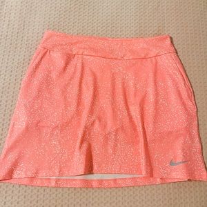 pink nike golf skirt